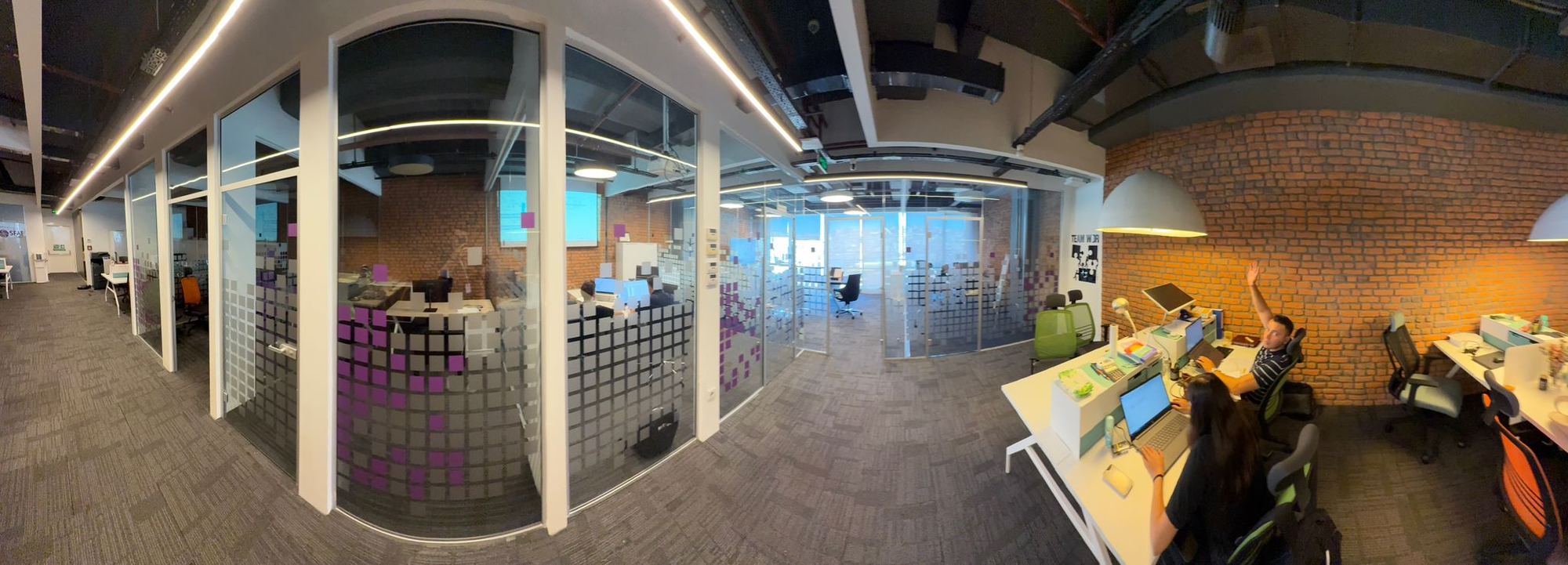 Our workspace